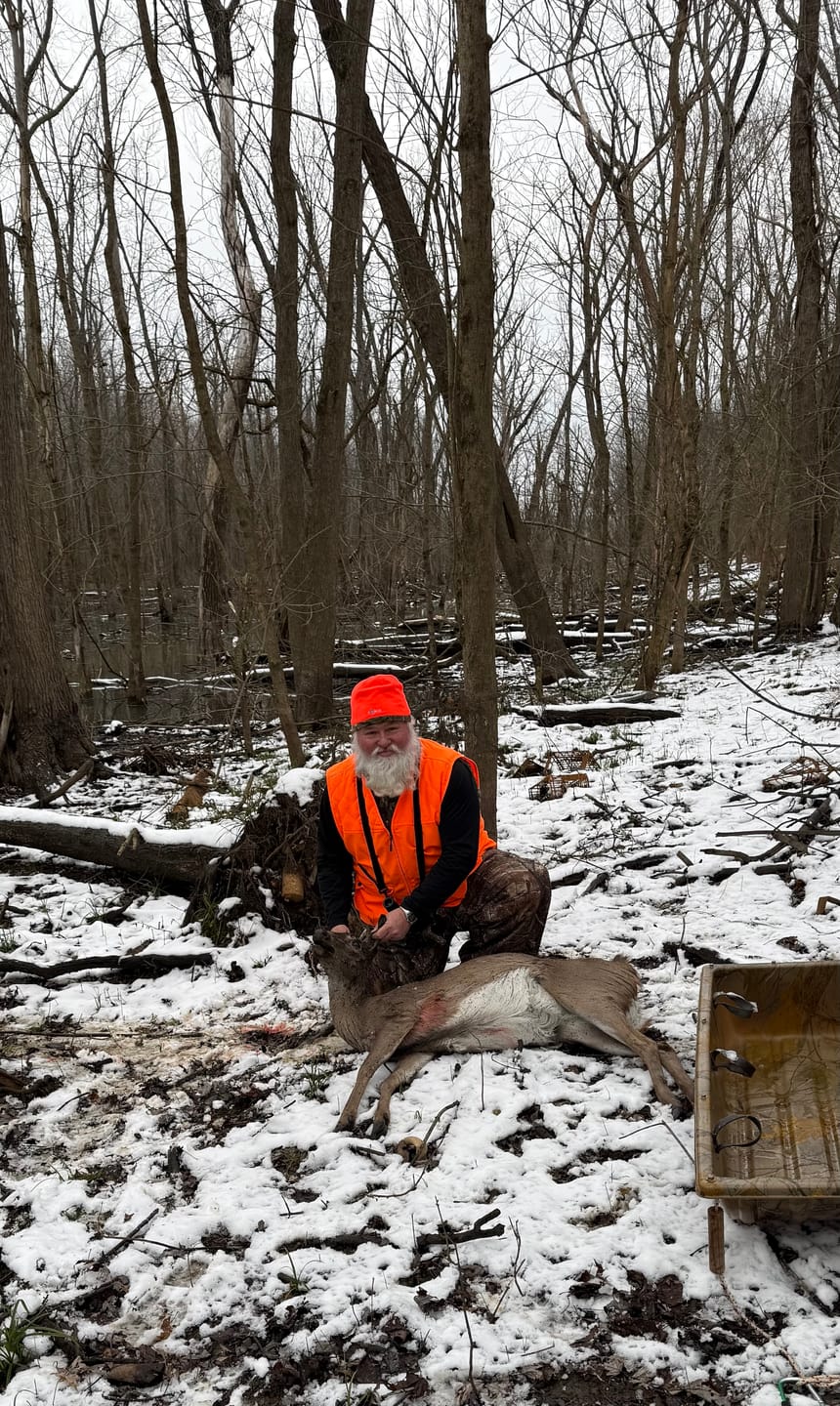 Customer photo review of ThermCore Men's Heated Vest Double-Sided Polar Fleece Hunting Vest