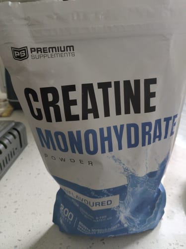 Customer photo review of Micronised Creatine Monohydrate