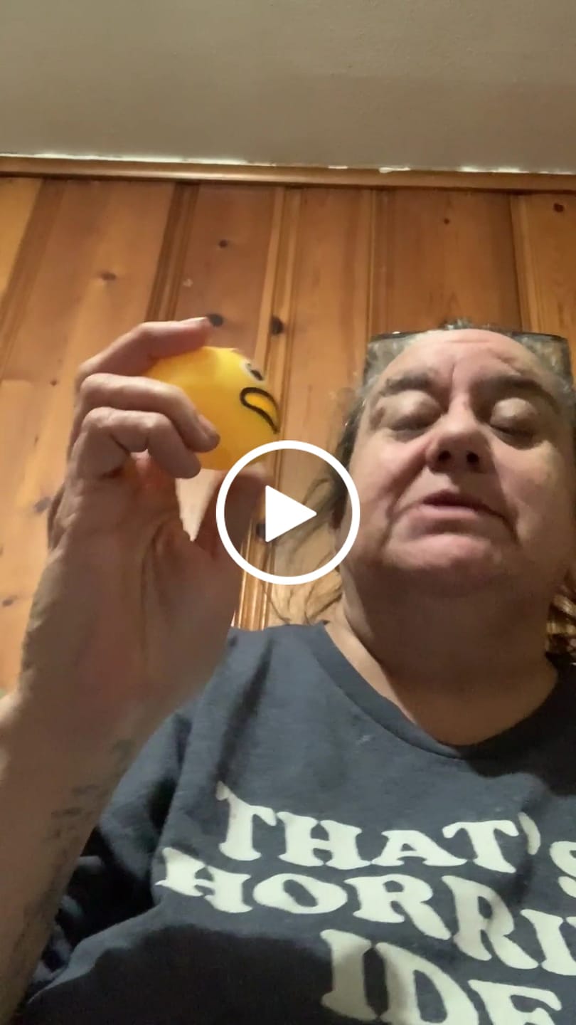 Customer video review of Puking Ball®