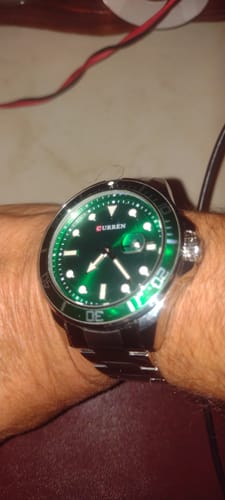 Customer photo review of Curren Sub® orologio uomo acciaio