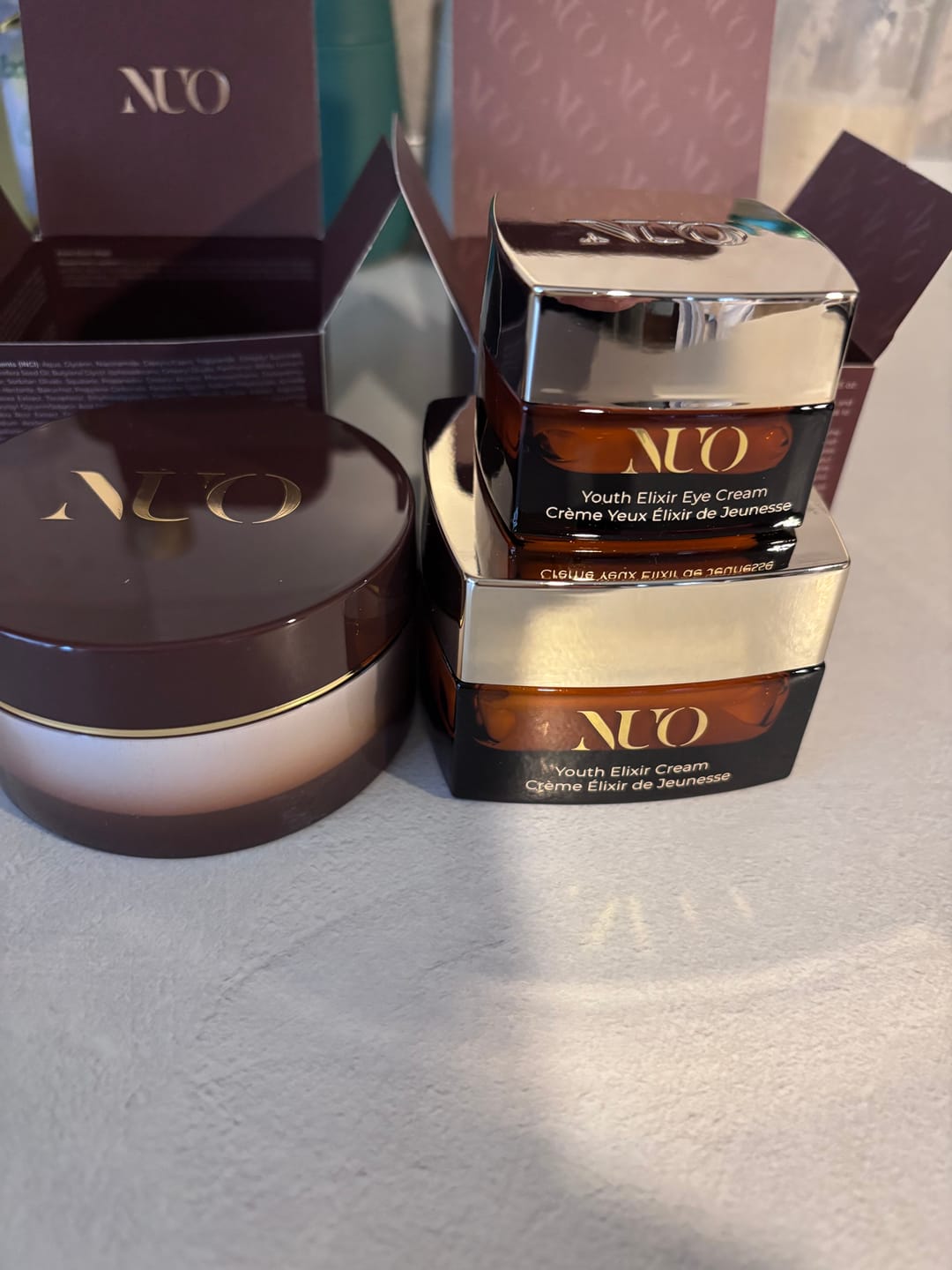 Customer photo review of Crema antirid pentru ochi Youth Elixir