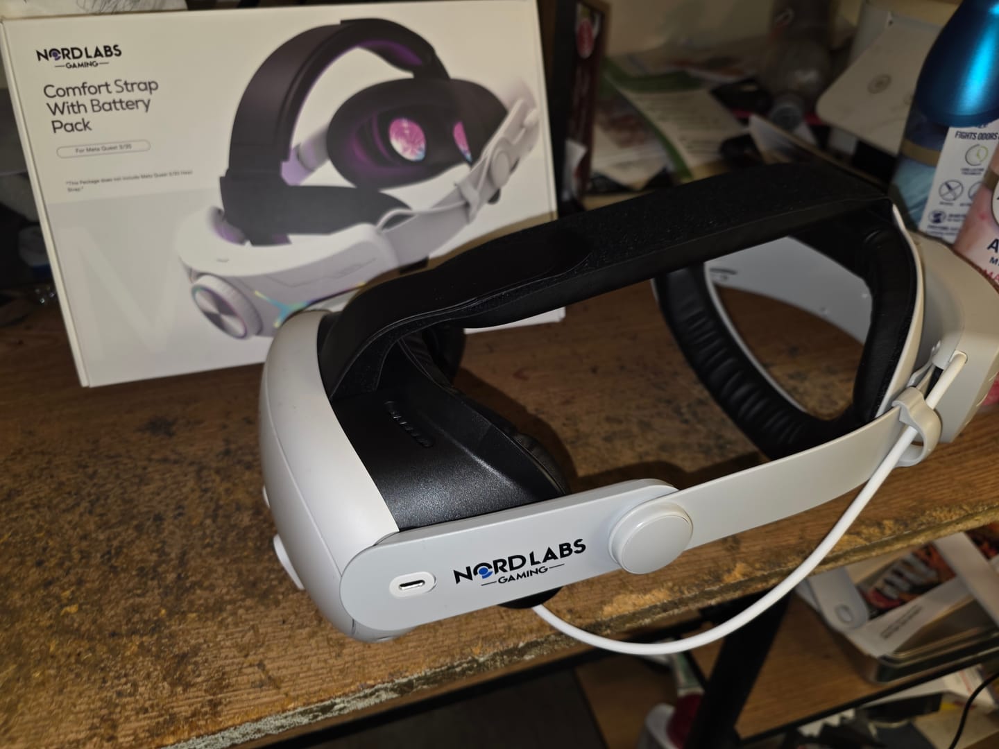 Customer photo review of Comfort Strap with Battery Pack