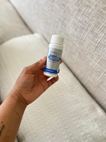 Customer photo review of Minoxidil High Strength (5%) SOLUTION, 3x60ml pack