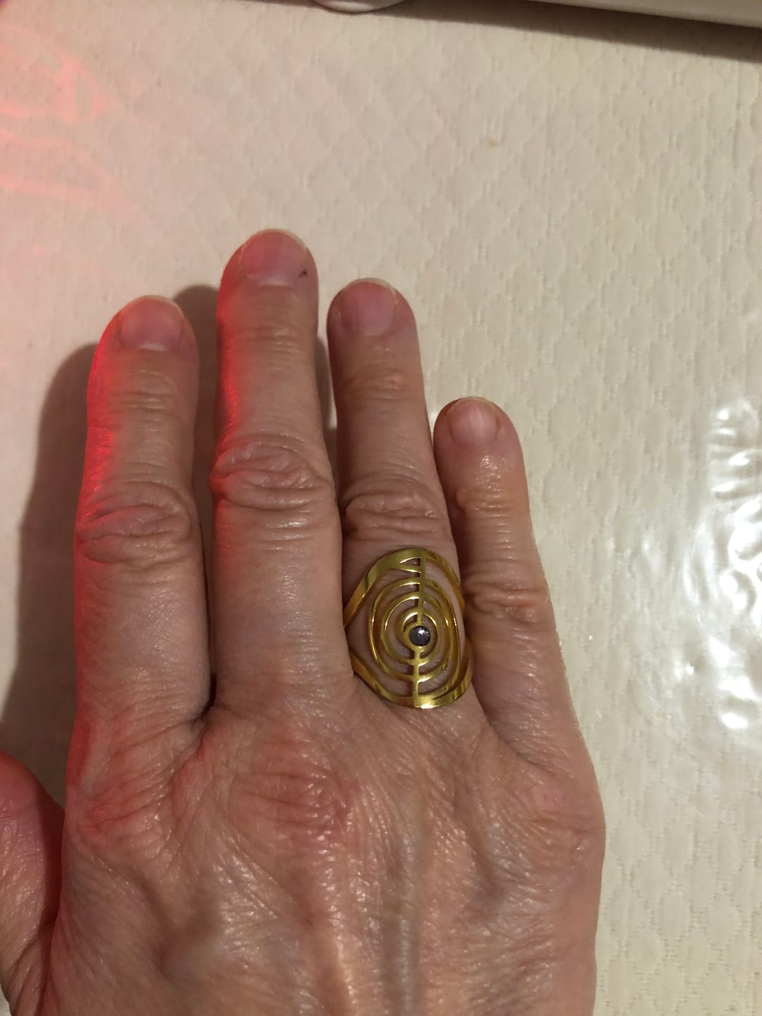Customer photo review of Bague Ajustable ChoKuRei