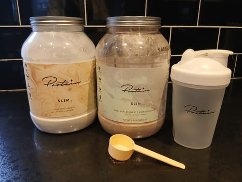 Customer photo review of Slim Meal Shake, 34 Days Supply