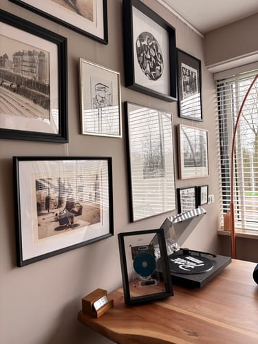 Customer photo review of M1 Music Frame CD Player