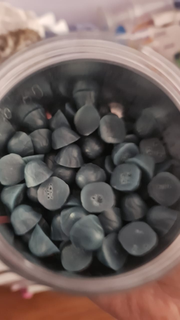 Customer photo review of 300 Gomitas (Envío Gratis) / Blue Raspberry 🫐