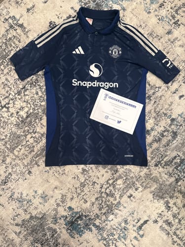 Customer photo review of Kids Mystery Football Shirt