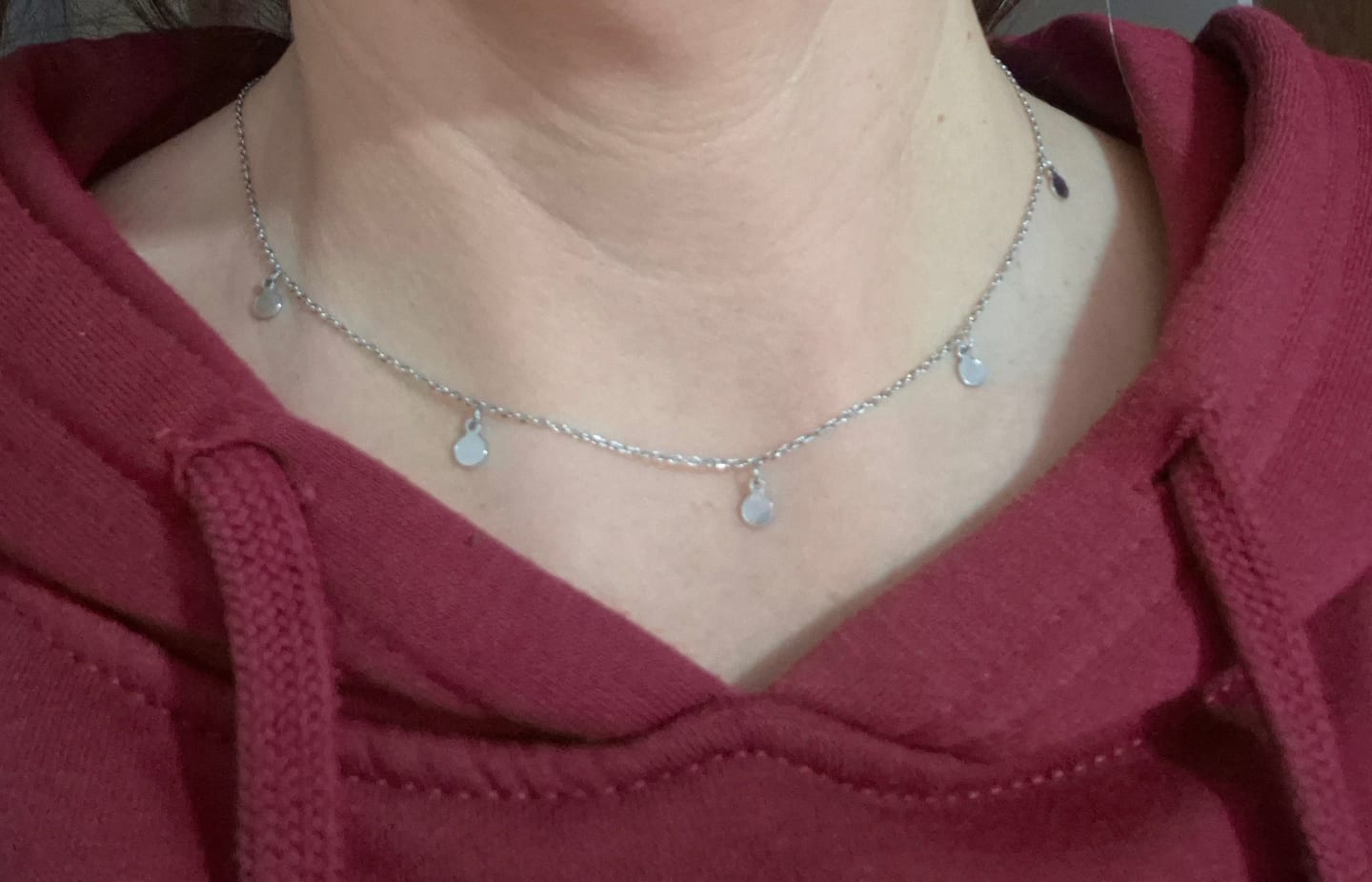 Customer photo review of Collar Little Circles