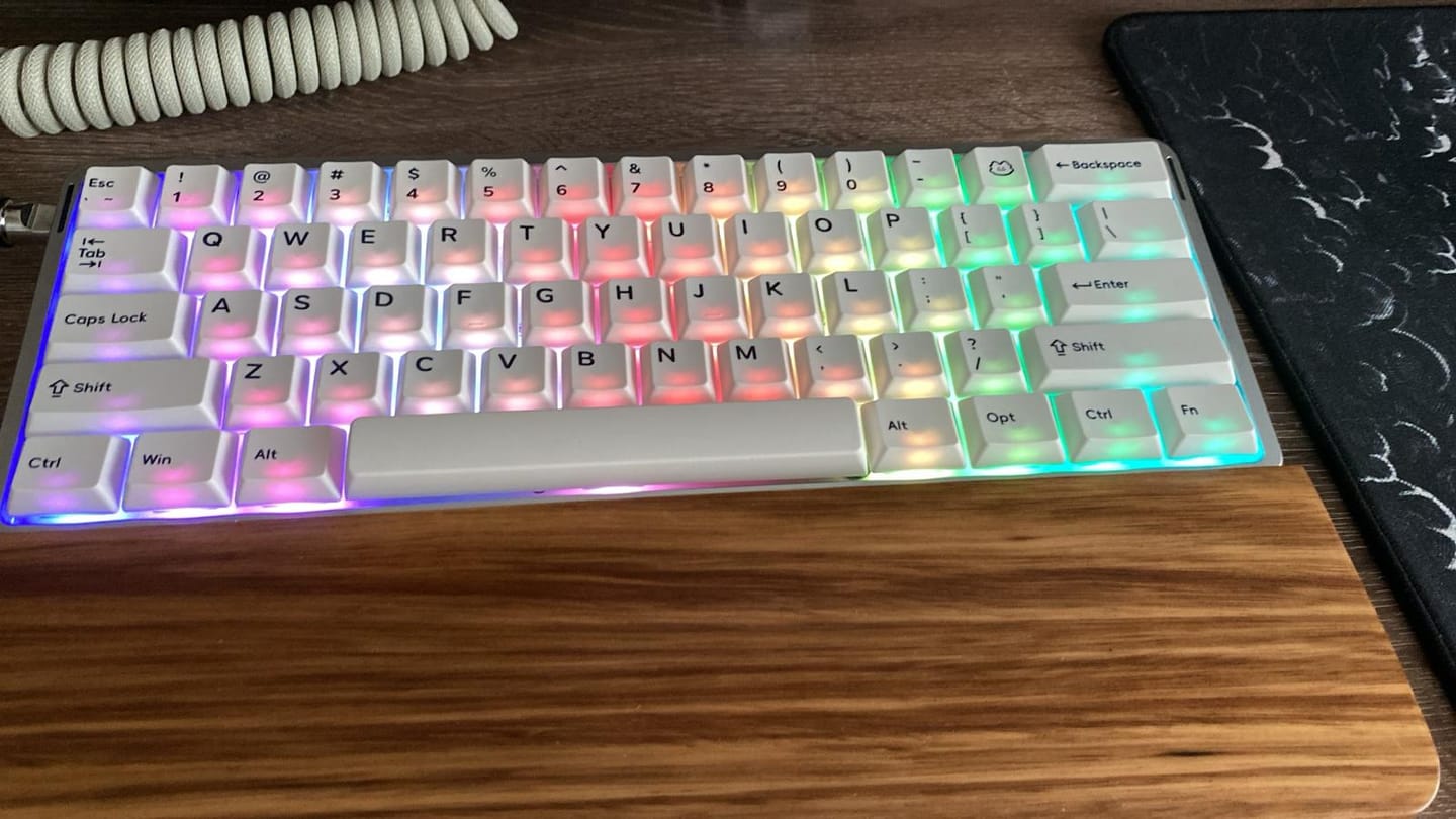 Customer photo review of NuPhy BOW Berry-Profile Tuş Takımı
