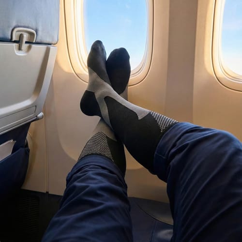 Customer photo review of MEDIAS DE COMPRESIÓN LUMILEGS CORE
