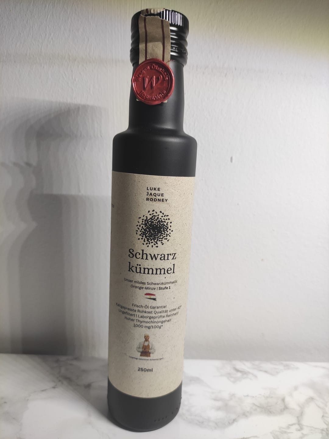Customer photo review of Schwarzkümmelöl