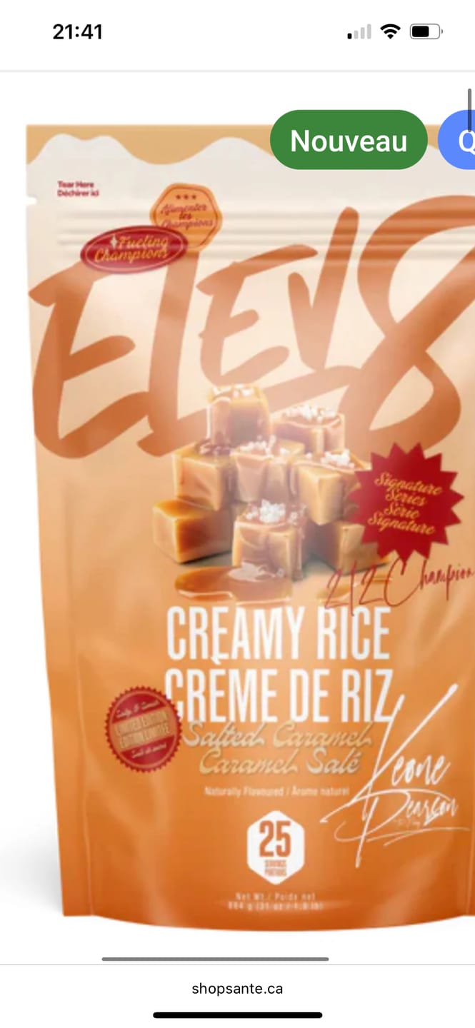 Customer photo review of Elev8 - Riz Crémeux - 932g
