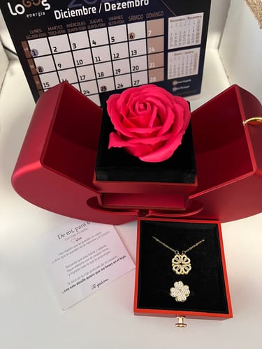 Customer photo review of Rosa Eternal Love - Especial Navidad 🌠 (Copia)