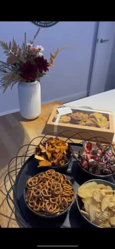 Customer photo review of 12 mixed cookies
