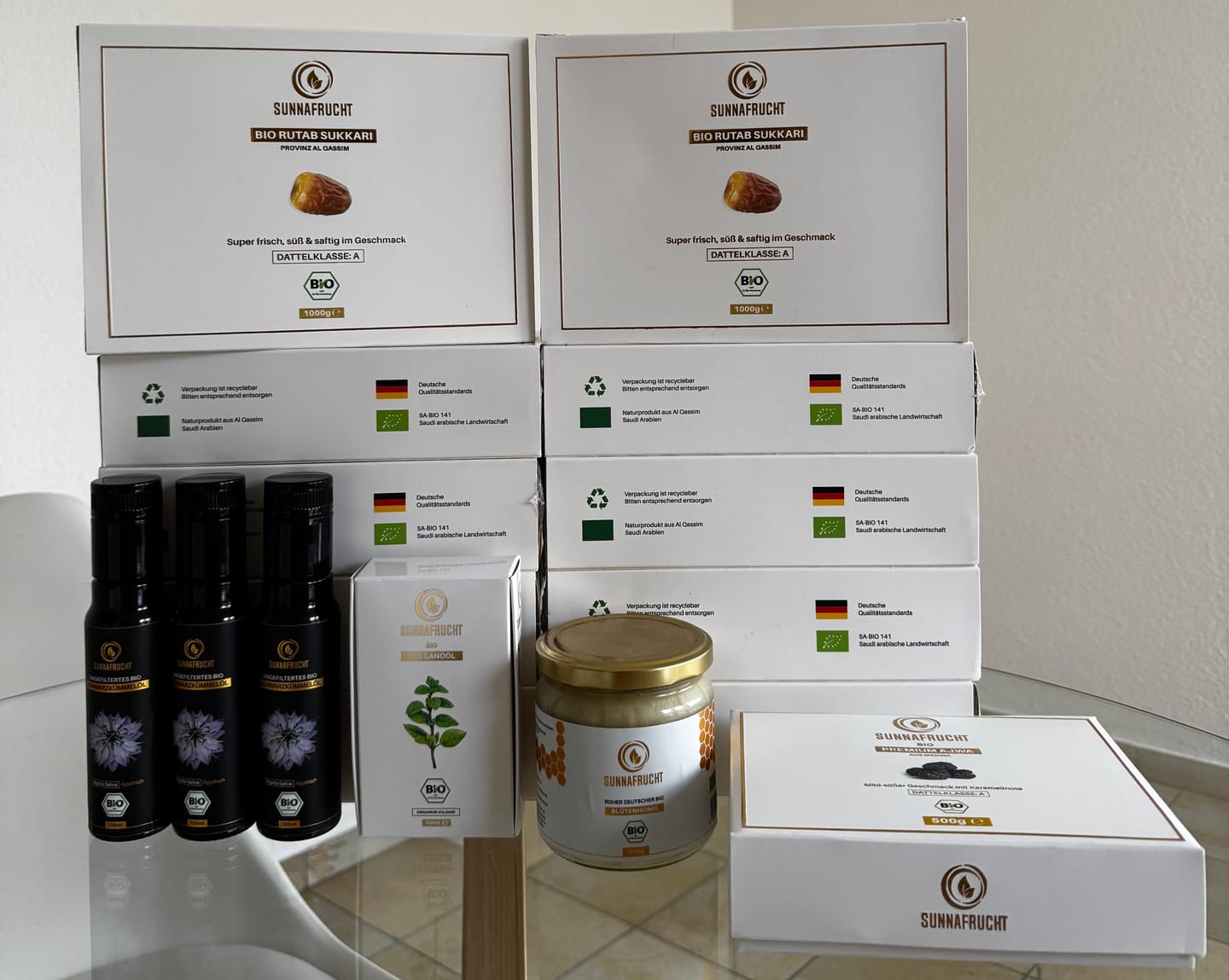 Customer photo review of 10x Bio Rutab Sukkari Datteln Bundle (10kg)