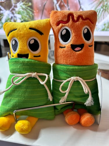 Customer photo review of Pasteles | Yuca y Masa