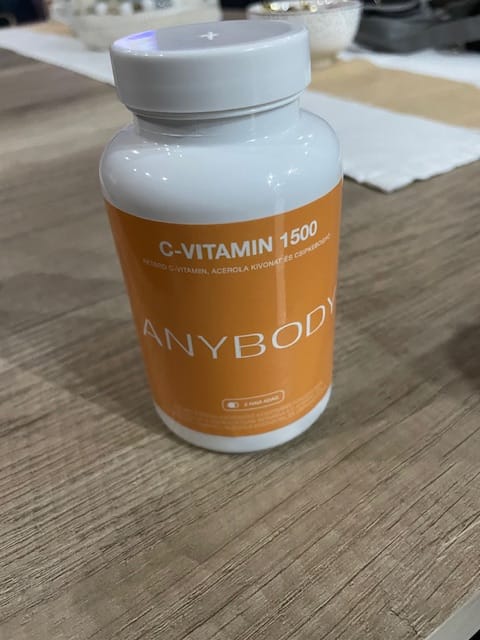 Customer photo review of Anybody C-vitamin 1500