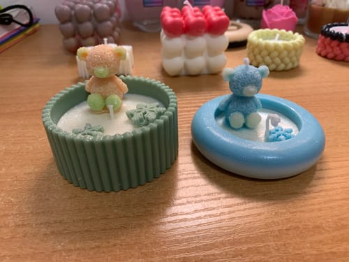 Customer photo review of Cera de Soja para Velas en Vaso (BPF)