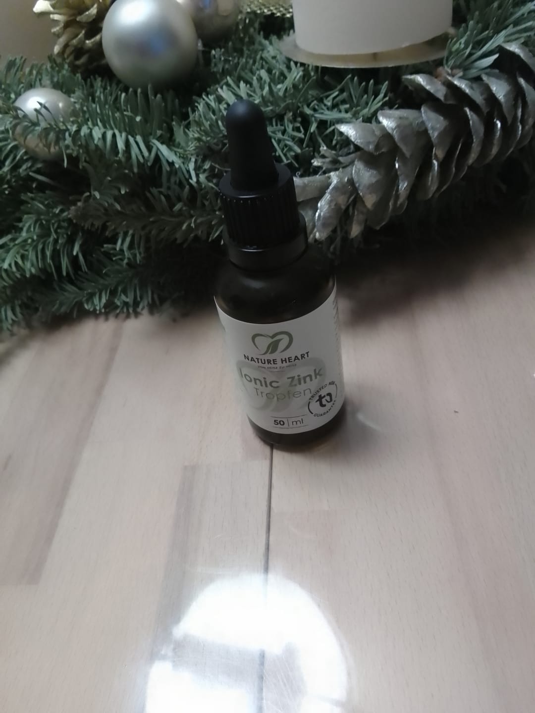 Customer photo review of Ionic Zink Tropfen