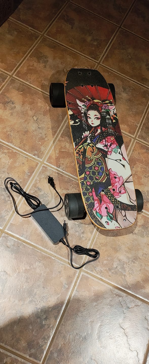 Customer photo review of Electric Skateboard Battery Charger