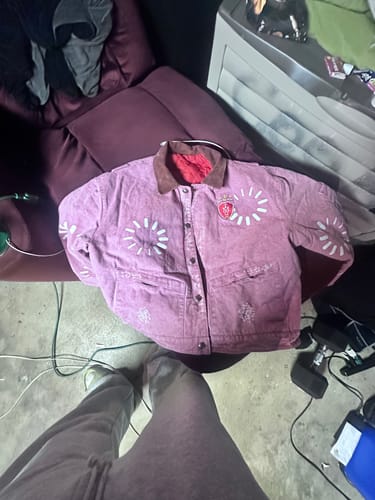 Customer photo review of Omirad Retro Badge Workwear Jacket