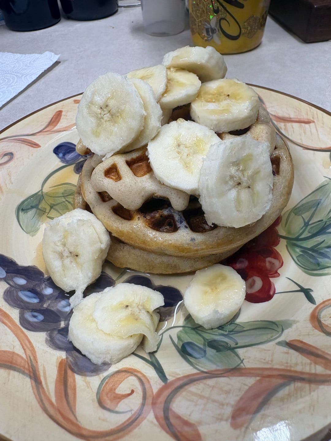 Customer photo review of Buttermilk Protein Pancake & Waffle Mix