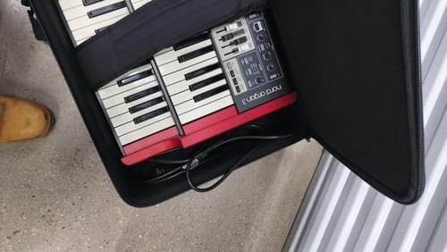 Customer photo review of Nord Organ 3, High-Quality Versatile Acoustic Keyboard