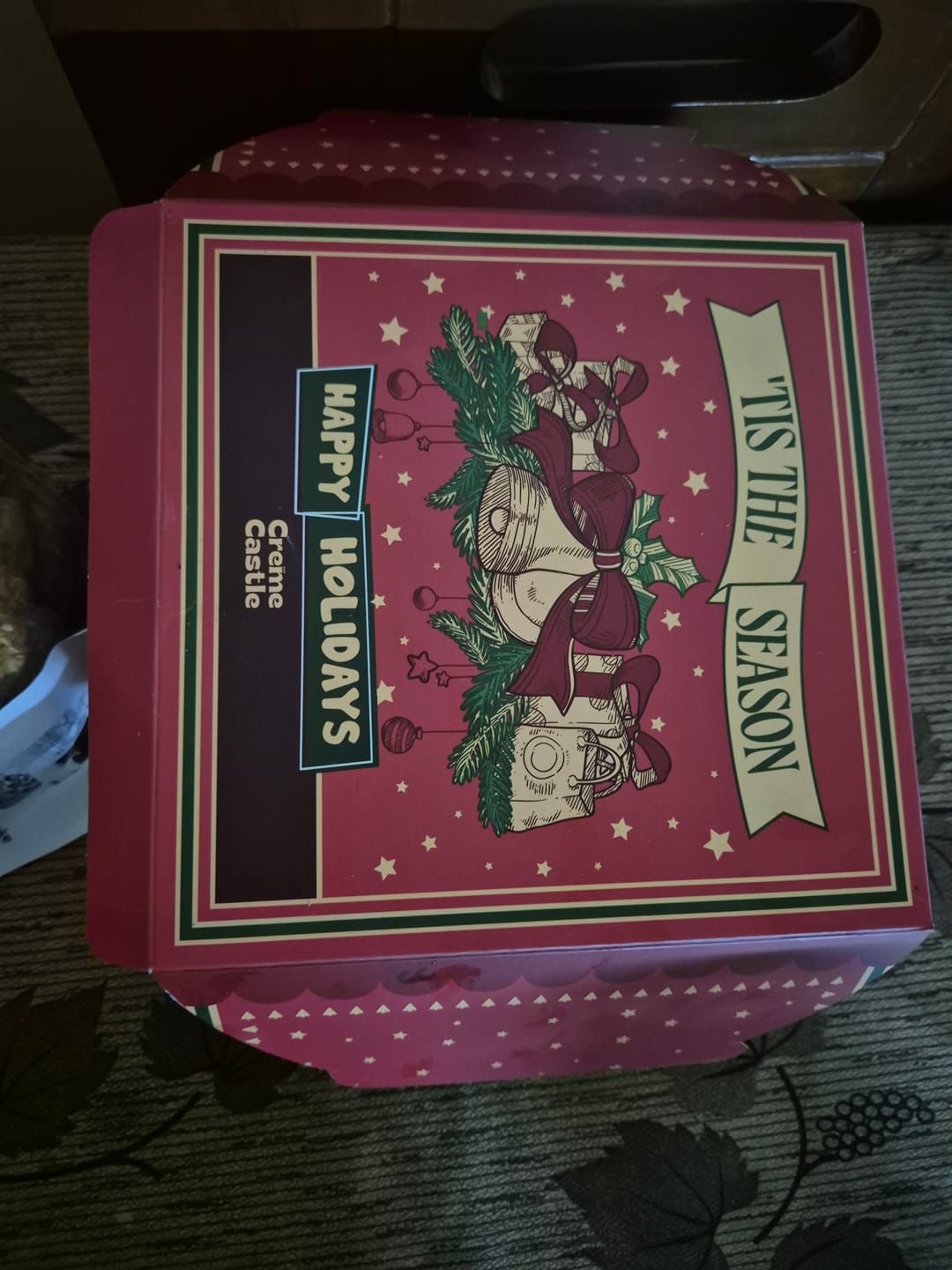 Customer photo review of Eggless Christmas Plum Cake