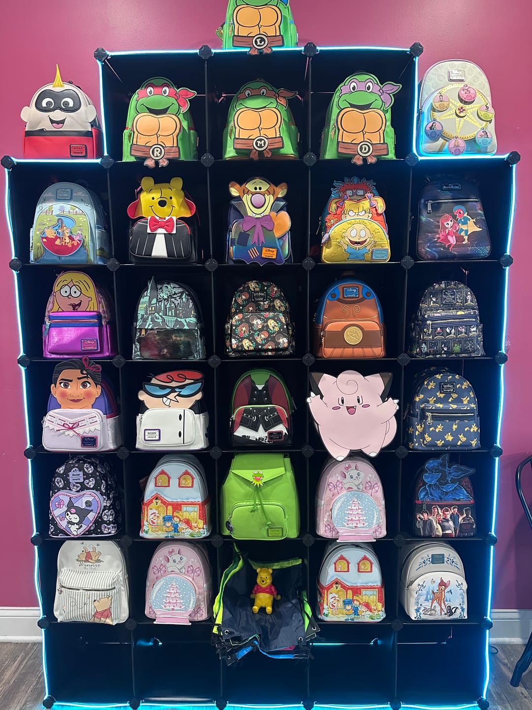 Customer photo review of Loungefly Mini Backpack Mystery Box
