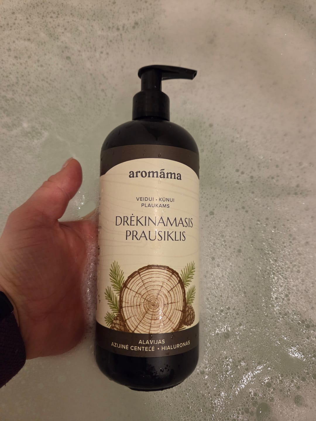 Customer photo review of Drėkinantis prausiklis, 500 ml