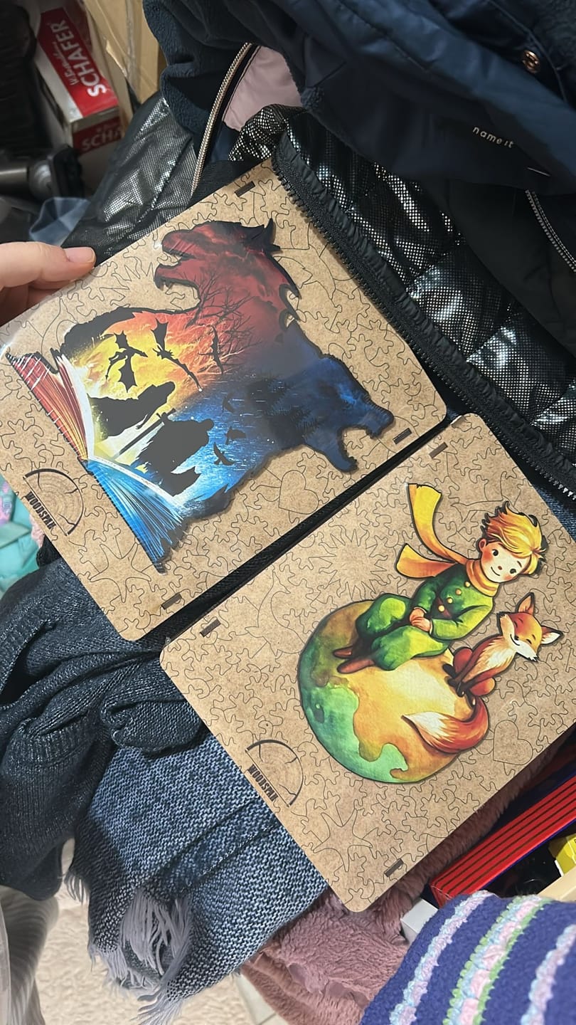 Customer photo review of Küçük Prens - Ahşap Puzzle