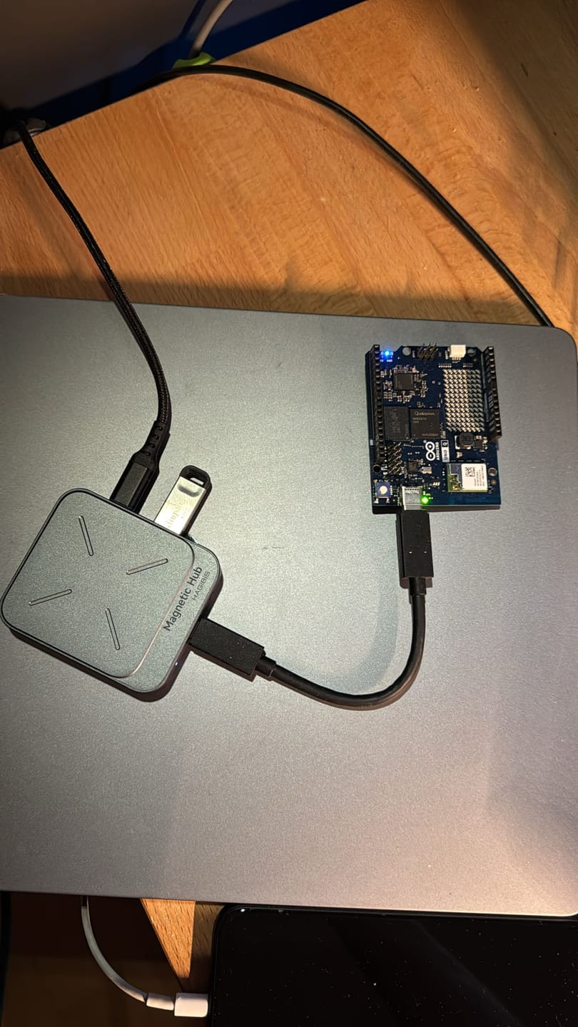 Customer photo review of Arduino UNO Q