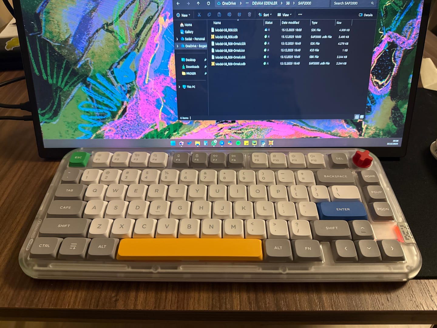 Customer photo review of NuPhy Kick75 Hybrid Mekanik Klavye