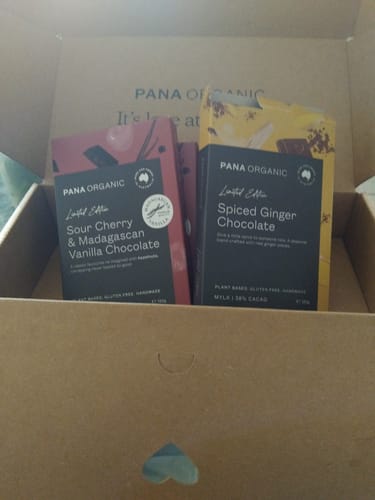 Customer photo review of Seasonal Signature Chocolate Bundle - Limited Edition