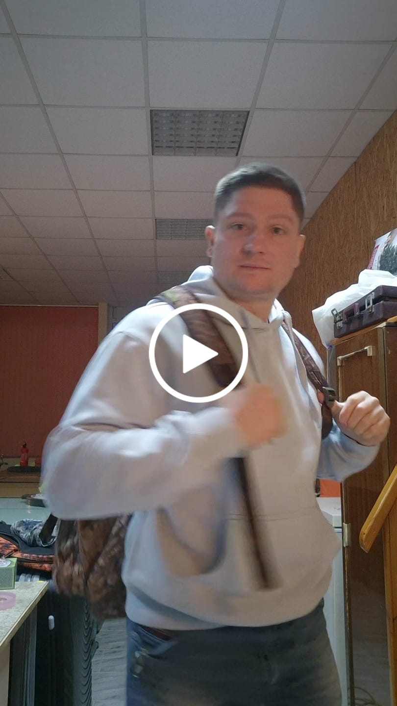 Customer video review of Раница за лов ARGO® Камуфлаж