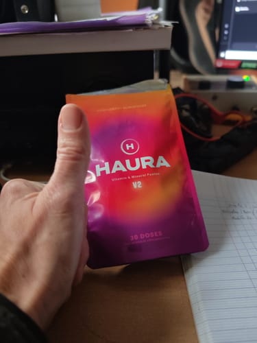 Customer photo review of HAURA V2 - Multivitamine Biomimétique Tout-en-Un