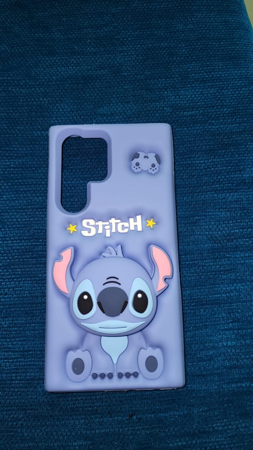 Customer photo review of 3D Stitch Samsung Rubber Silicone Case