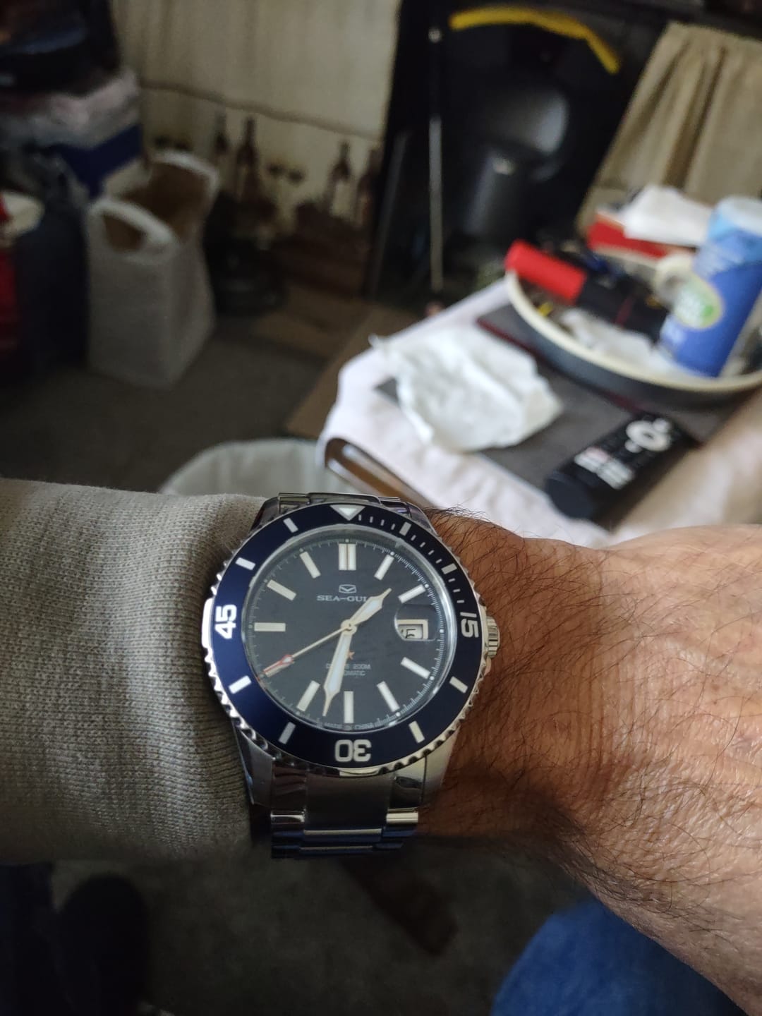 Customer photo review of Ocean Series Pro 300m Diving Watch 41mm