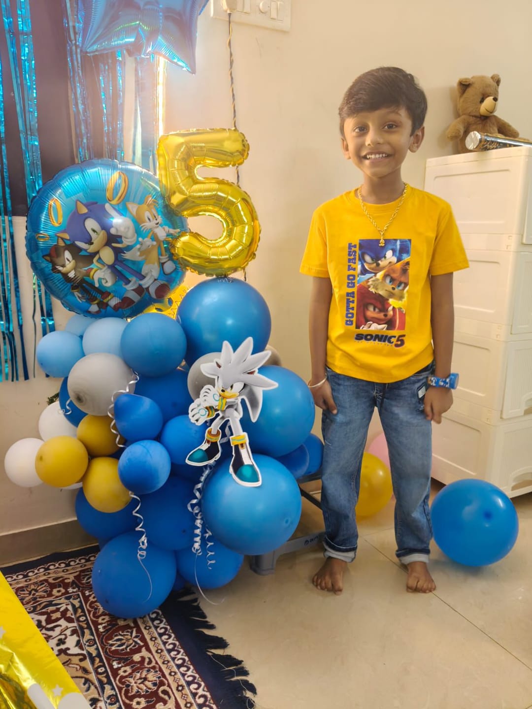 Customer photo review of Custom T Shirt Boy Round Neck