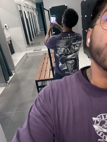 Customer photo review of AOT© x YLA CLASSIC TEES #4191