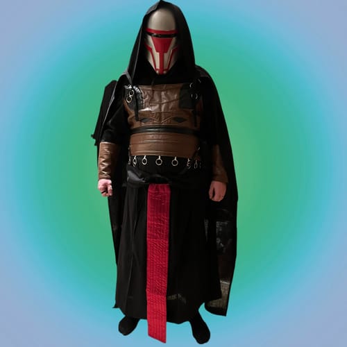 Customer photo review of Darth Revan Cosplay Kostüm Deluxe Version SET