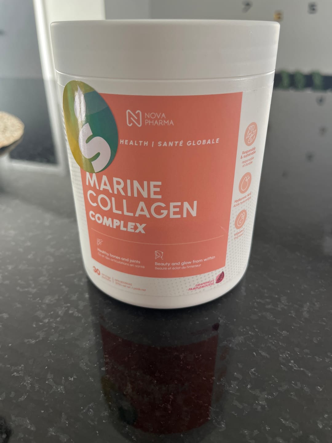 Customer photo review of Nova Pharma - Collagène Marin - 375g