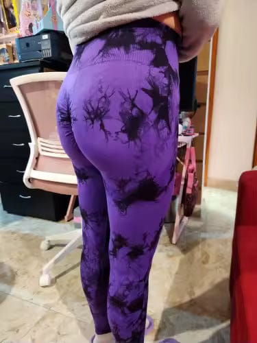 Customer photo review of High Waist Push Up Leggings