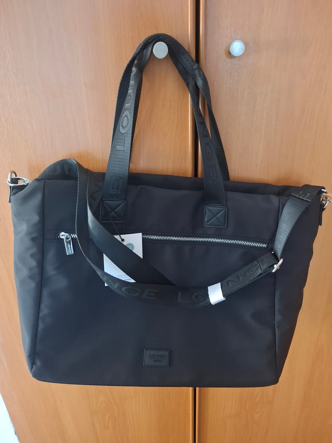 Customer photo review of Bolso Notebook Nylon