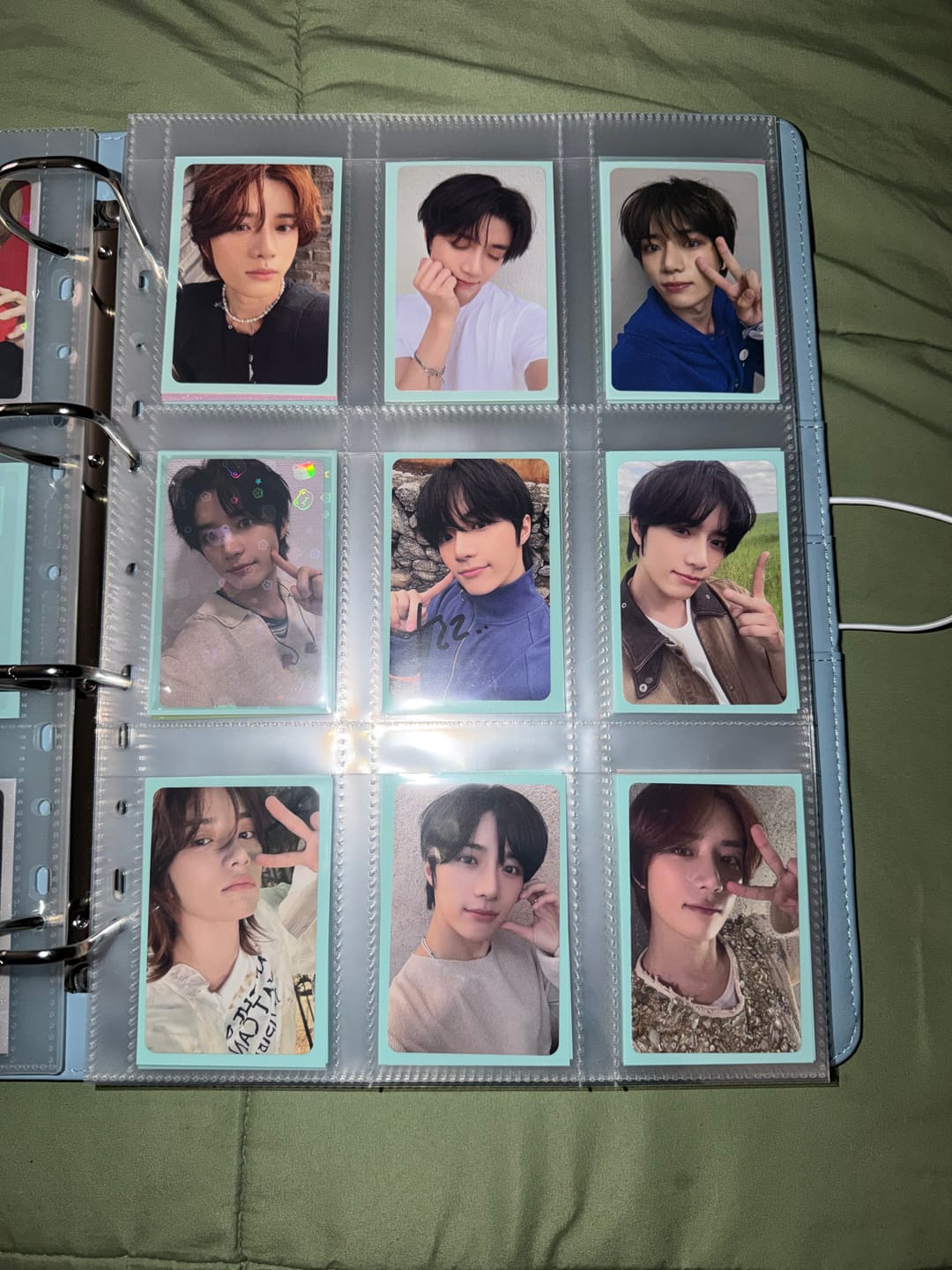 Customer photo review of COLORED PHOTOCARD SLEEVES - 61x91mm