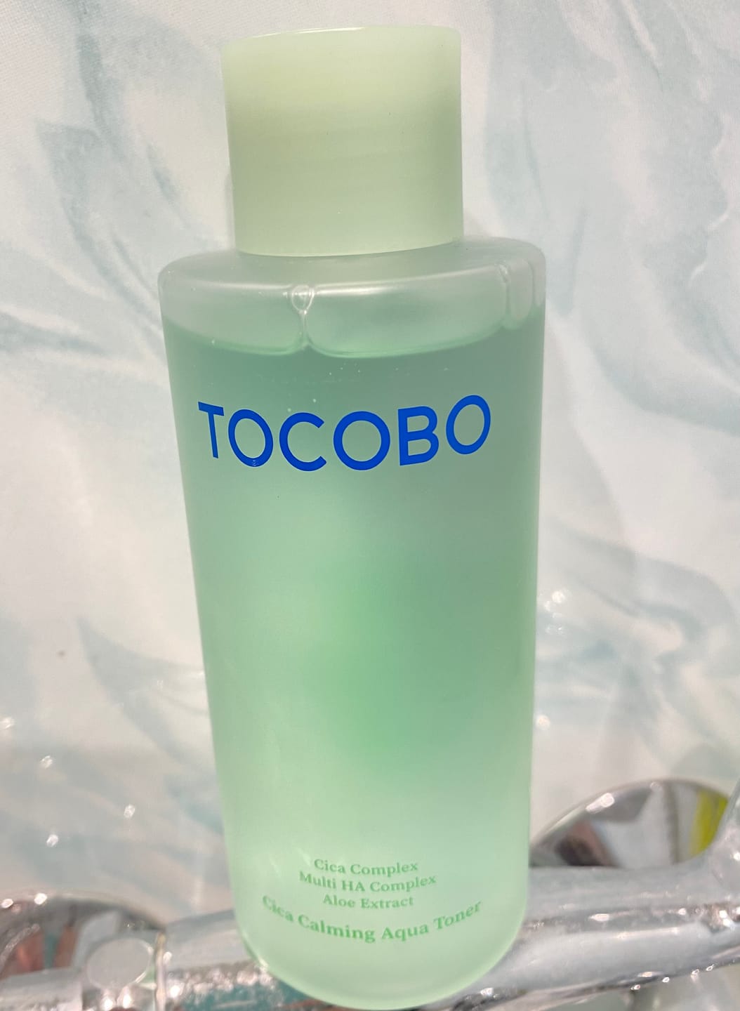 Customer photo review of Nomierinošs toniks ar centellu Tocobo Cica Calming Aqua Toner