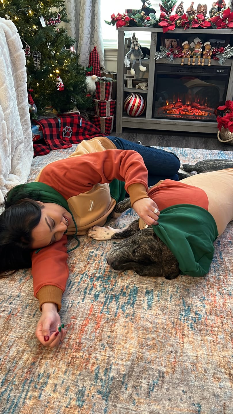 Customer photo review of Ranger Dog Hoodie
