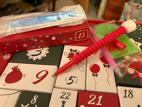 Customer photo review of Diamond Painting - Advent Calendar - Festive Tree Edition (24 Doors)