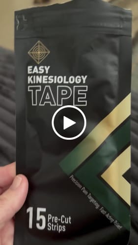 Customer video review of Easy Kinesiology Tape (30-Day Supply)